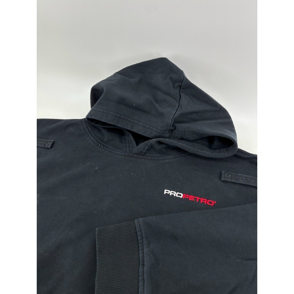 Crude FR Mens XL Flame Resistant Hoodie Black ProPetro NFPA 2112 PPS520-BLK